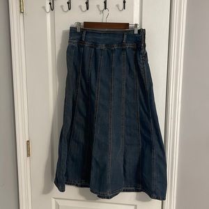 Cato long modest Jean skirt
